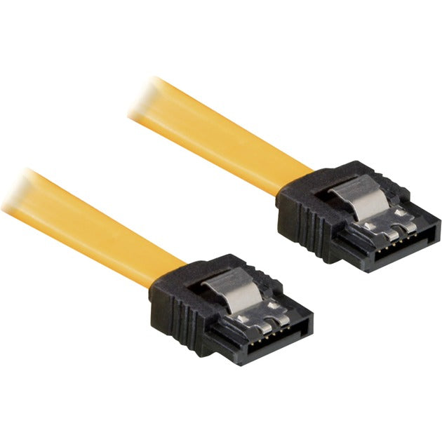 Delock kabel sata (żółty, 0,3 metra)