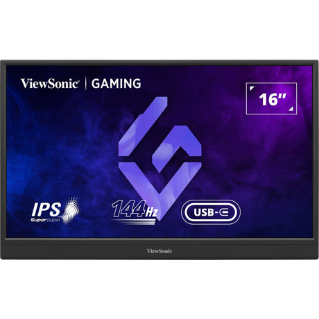 Przenośny monitor do gier Viewsonic vx1654 16 (czarny, 1x micro HDMI, USB-C, dźwięk, 144 Hz)
