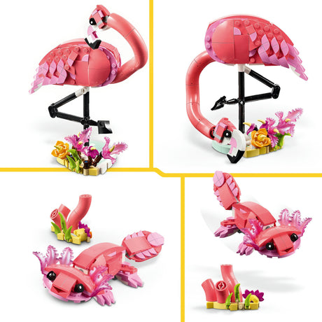Lego® Creator Dzikie zwierzęta 3 w 1: zestaw różowych flamingów - 31170