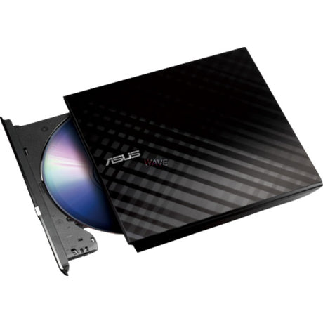 Zewnętrzna nagrywarka DVD Asus sdrw-08d2s-u lite (czarna o wysokim połysku, m-disc, sprzedaż detaliczna)