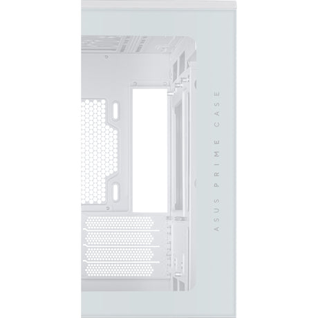 Obudowa Midi Tower Asus Prime Ap202 (biała | 2x USB-A | 1x USB-C | RGB | Szkło hartowane)