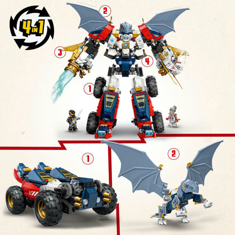 Lego Ninjago 71834 Ultra combo Zane'a