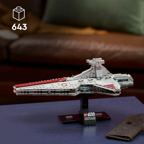 Lego Star Wars krążownik szturmowy klasy Venator - zestaw do budowania dla dorosłych i dekoracja - 75441