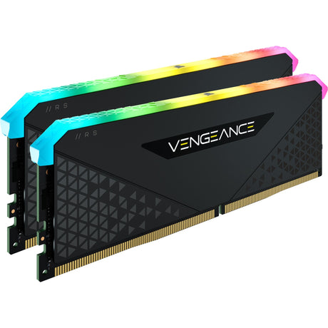 Corsair Vengeance RGB RS 32 GB DDR4-3200 (2x 16 GB) RAM (czarny, cmg32gx4m2e3200c16, xmp 2.0)