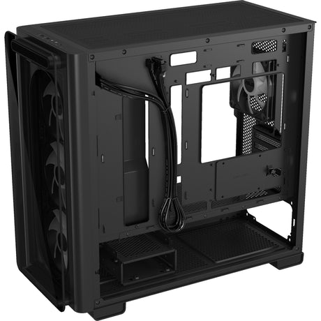 Obudowa Asus a23 plus mini tower (czarna | 2x USB-A | 1x USB-C | RGB | szkło hartowane)