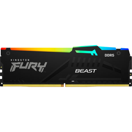 Kingston Fury 16 GB RAM DDR5-5600 (czarny, KF556C36bbea-16, Beast RGB, XMP, Expo)
