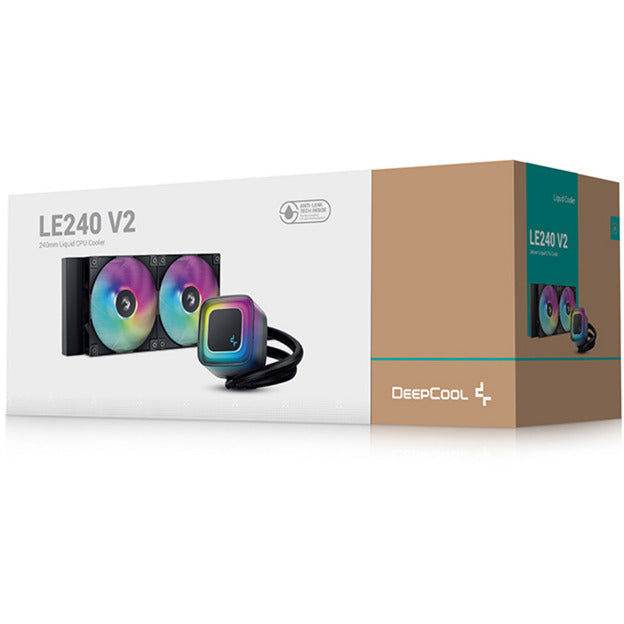 Chłodzenie wodne Deepcool le240 v2 (czarne)