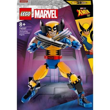 Lego Marvel - zabawka konstrukcyjna z figurką rosomaka (76257)