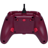 Kontroler Powera Advantage z kablem do serii Xbox x|s - red fire (czerwony, xbox series x|s, xbox one, PC)