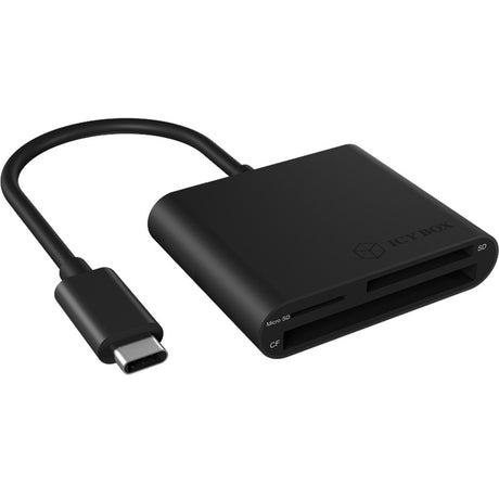 Czytnik kart Icy Box ib-cr301-c3 (czarny, USB typu C)