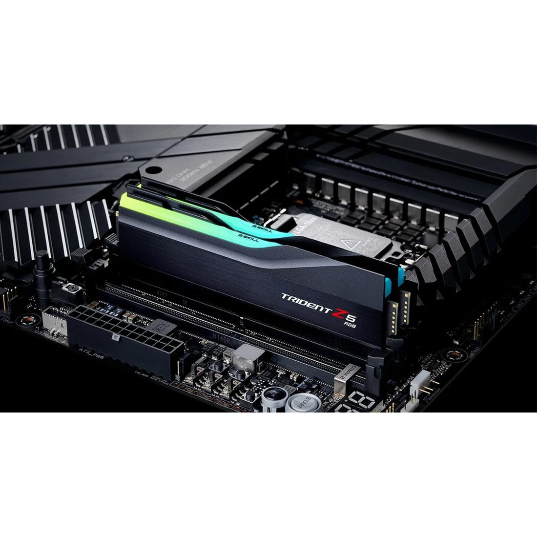 Zestaw pamięci RAM G.skill 32 GB ddr5-7600 (2x 16 GB) (czarny, f5-7600j3646g16gx2-tz5rk, trident z5 rgb, xmp)