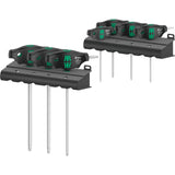 Zestaw Wera 467 7 torx hf 1 śrubokręt krzyżakowy + stojak, 7 sztuk (czarno-zielony, z funkcją przytrzymywania)