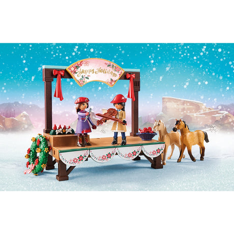 Playmobil Spirit - zabawka konstrukcyjna koncert bożonarodzeniowy (70396)