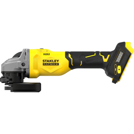 Szlifierka kątowa Stanley Fatmax v20 18 V 125 mm (czarno-żółta, akumulator i ładowarka nie wchodzą w skład zestawu)