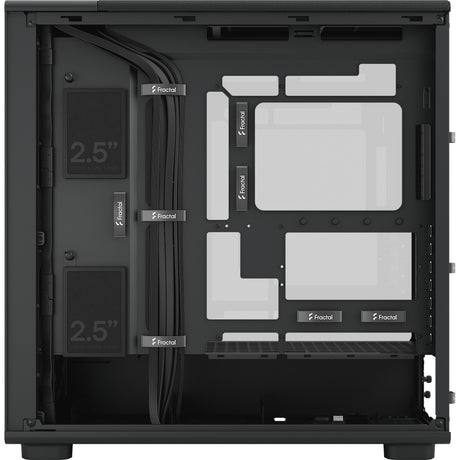 Fractal design epoch xl tg rgb obudowa midi tower (czarna | 2x usb-a | 1x usb-c | rgb | szkło hartowane)