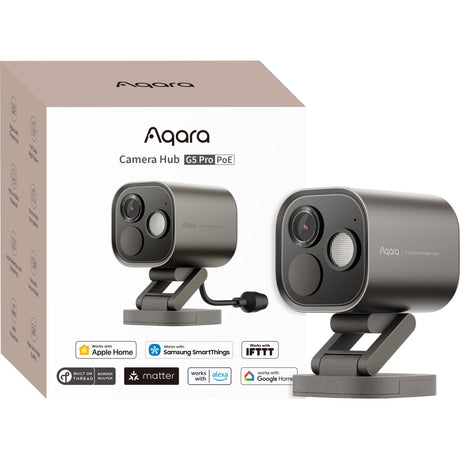 Hub kamery Aqara g5 pro poe (szary, kolorowy noktowizor)