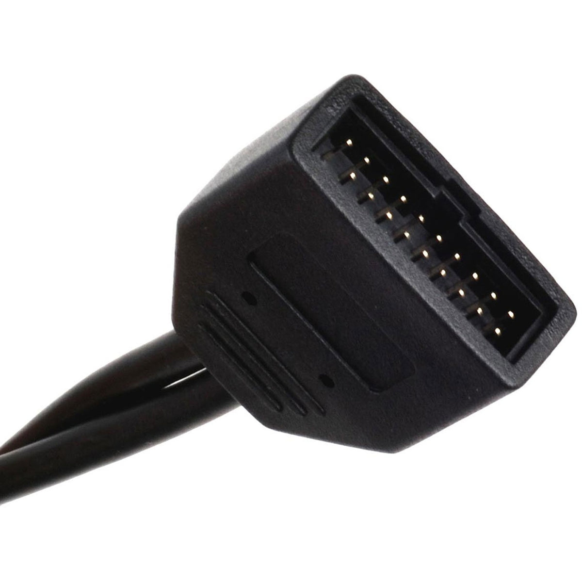 Silverstone g11303050-rt, adapter USB 2.0 (wewnętrzny) 9-pinowy > USB 3.0 (wewnętrzny) 19-pinowy (czarny)
