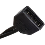 Silverstone g11303050-rt, adapter USB 2.0 (wewnętrzny) 9-pinowy > USB 3.0 (wewnętrzny) 19-pinowy (czarny)