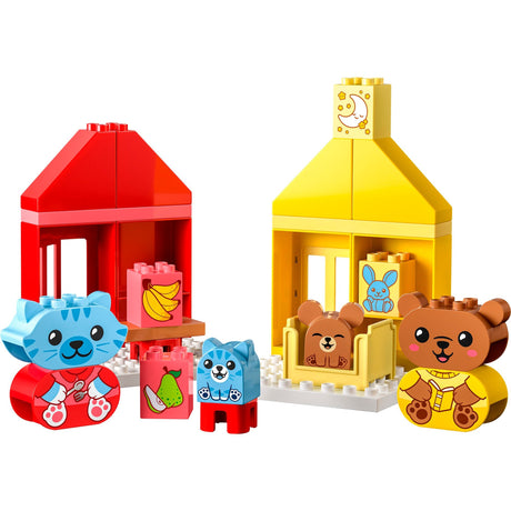 Lego duplo - codzienne nawyki - zabawki konstrukcyjne do jedzenia i spania (10414)