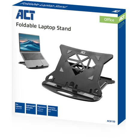 Stojak na laptopa Act Connectivity, składany, z regulacją wysokości w 7 pozycjach