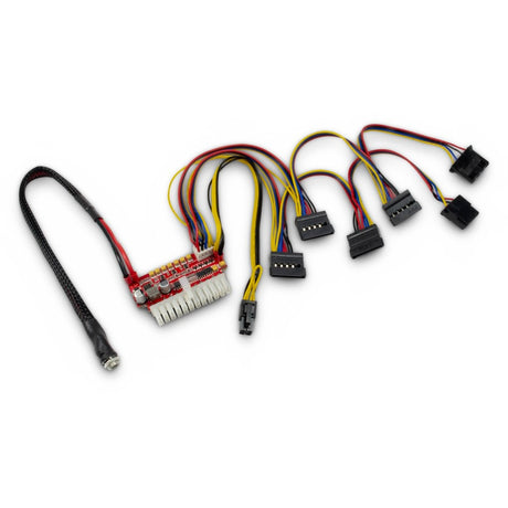 Inter-tech Mini-ITX PSU 200W NAS DC Adapter DC (bez zasilacza, obsługuje zasilacze o mocy do 200W)