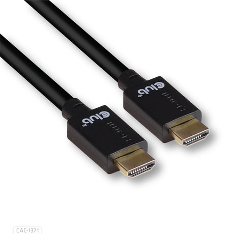 Kabel HDMI Club 3D ultra high speed (czarny, 1 metr, 4K 120 Hz, 8K 60 Hz, 48 Gb/s)