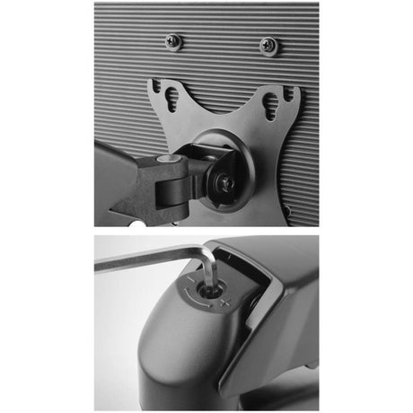 Ramię do monitora akt czarne ac8311