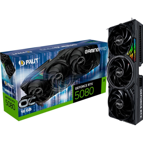 Karta graficzna Palit GeForce RTX 5080 Gaming Pro OC (DLSS 4, 3x DisplayPort, 1x HDMI 2.1)