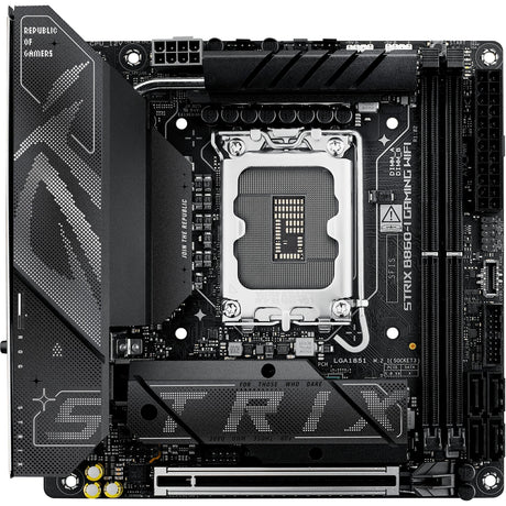 Płyta główna Asus ROG Strix B860-I Gaming WiFi Socket 1851 (RAID, 2,5 GB-LAN, WiFi 7, BT, dźwięk, Mini-ITX)
