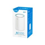 Cudy ac1200 gigabitowy system Wi-Fi mesh (1 szt.) router mesh (biały)