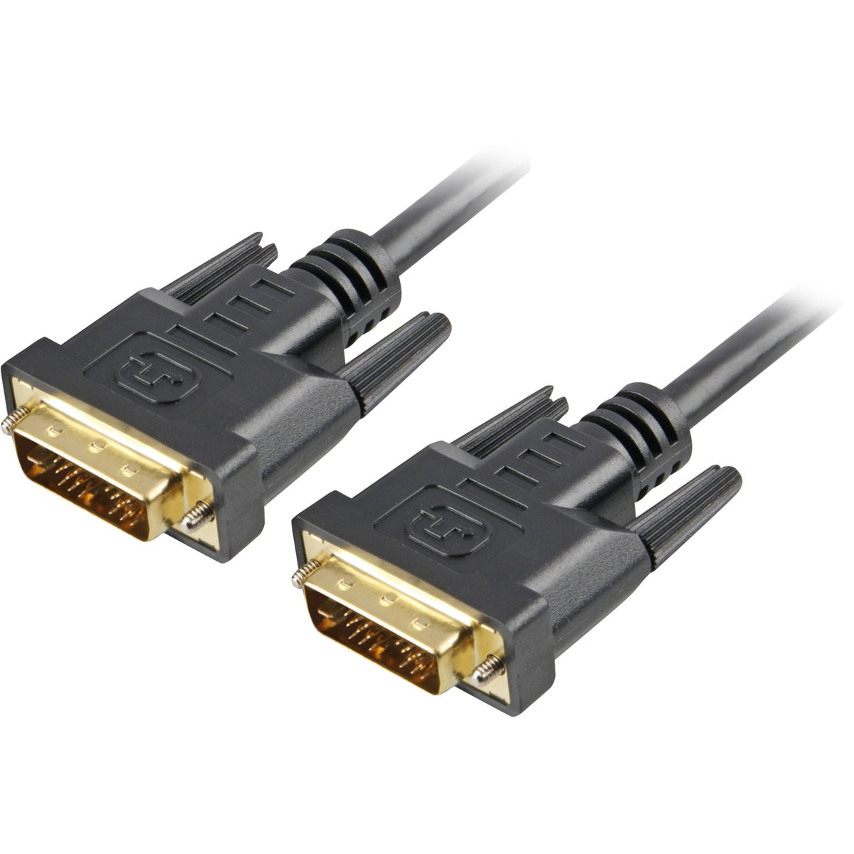 Kabel Sharkoon DVI-D (czarny, 1 metr)