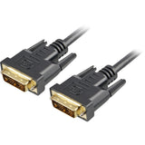 Kabel Sharkoon DVI-D (czarny, 1 metr)