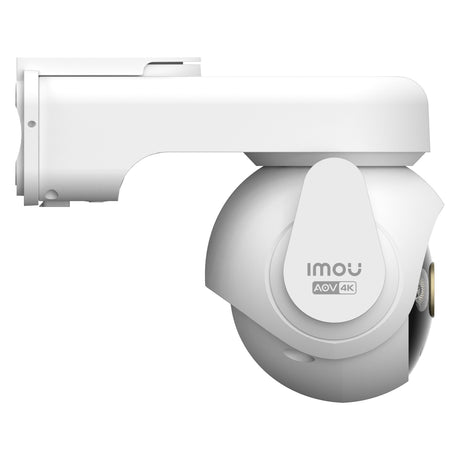 Zestaw Imou Aov PT 4K (WiFi + 4G) Karta SIM SD Kamera bezpieczeństwa (biała, 8 MP, WiFi 6, 4G LTE, panel słoneczny, wykrywanie AI)