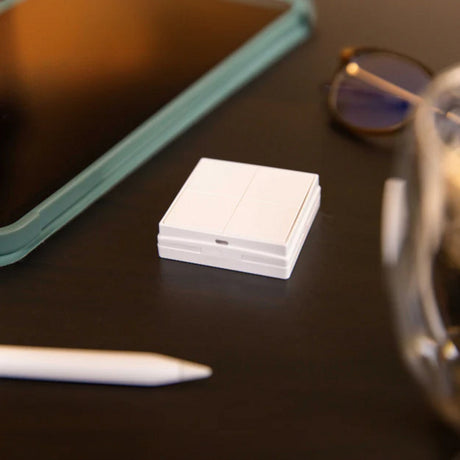 Przełącznik ścienny Shelly blu 4 (samodzielny) przełącznik (biały, Bluetooth 4.2)