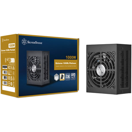 Zasilacz modułowy Silverstone Extreme 1000rz Platinum o mocy 1000 W (czarny, 1x 12v-2x6, 4x pcie)