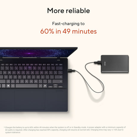 Asus vivobook 14 m1407ga-ly012w 14 copilot+ laptop (srebrny | ryzen ai 7 445 | radeon 840m | 16 GB | 512 GD SSD)