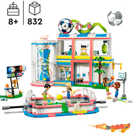 Lego friends - zabawka konstrukcyjna centrum sportowego (41744)