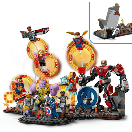 Lego® Marvel Avengers: zestaw do budowania ostatecznej bitwy — 76323