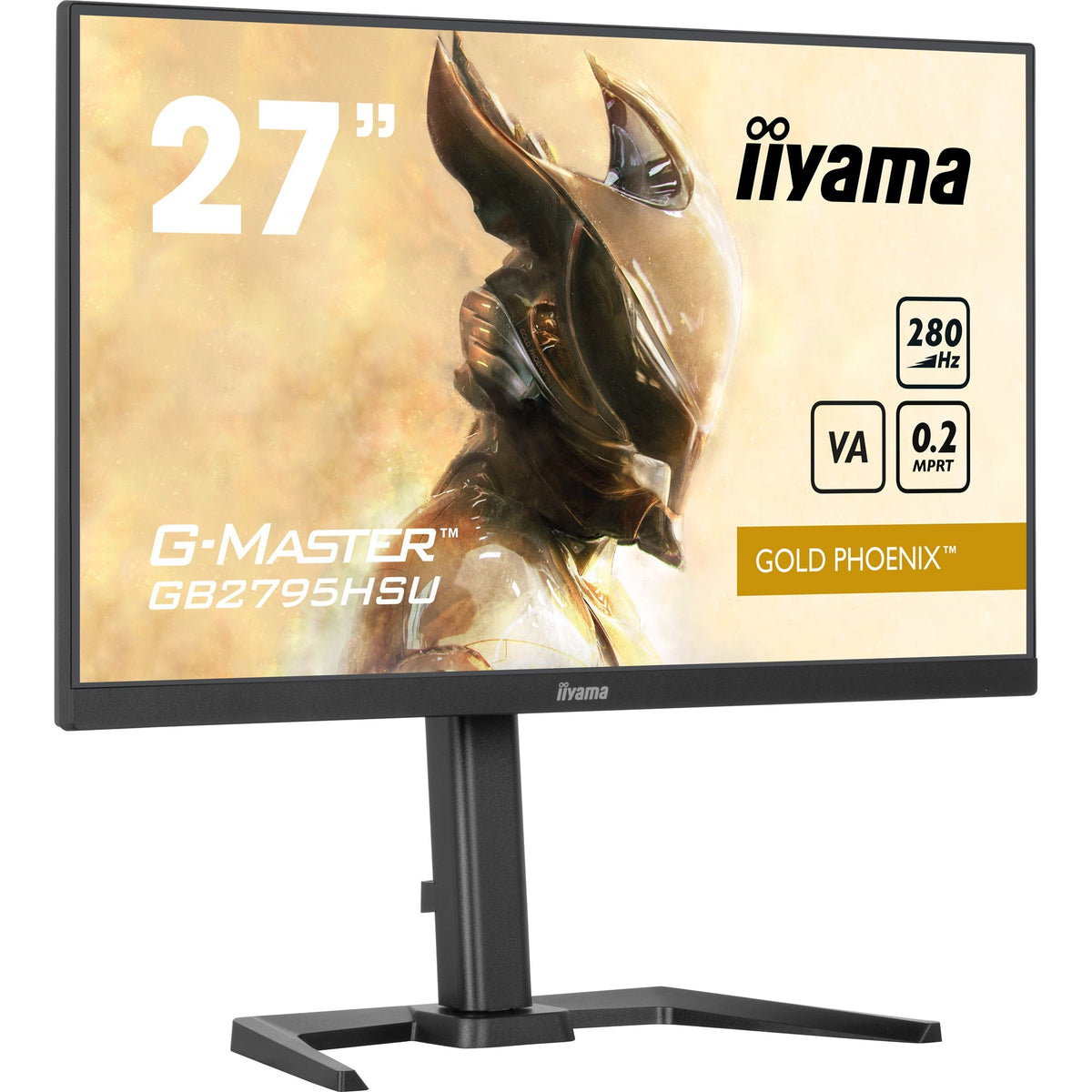 Monitor do gier Iiyama G-Master Gold Phoenix GB2795HSU-B1 27 (czarny, HDMI, DisplayPort, 4x USB-A, 280 Hz)