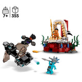 Lego Marvel - zabawka konstrukcyjna sali tronowej króla Namor (76213)
