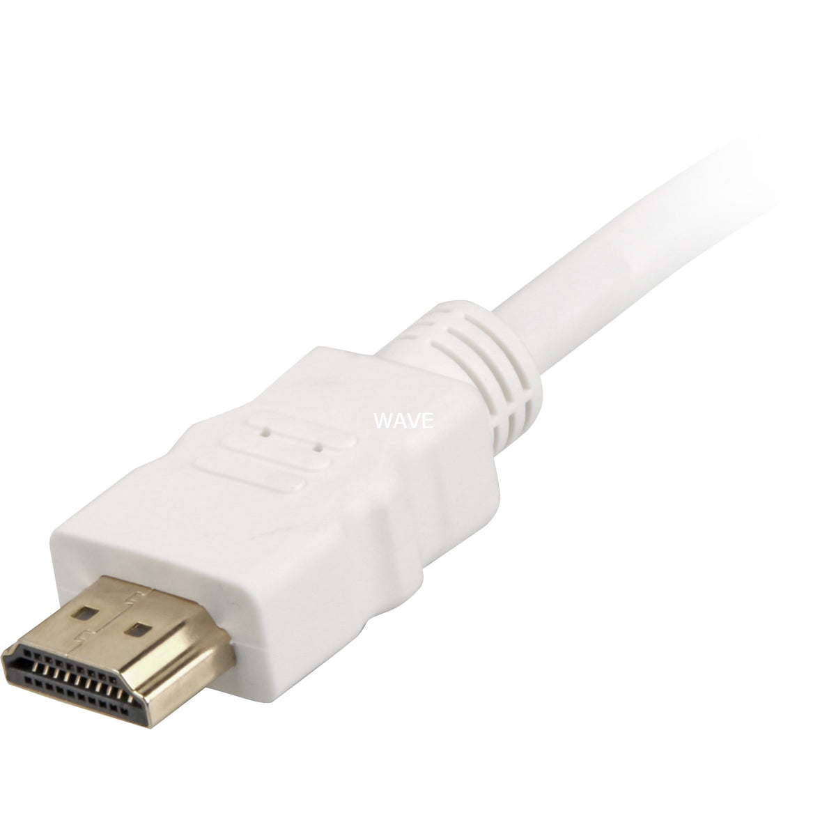 Kabel Sharkoon High Speed HDMI z Ethernetem (biały, 1 metr, 4k, pozłacany)