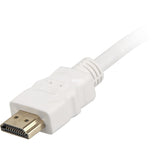 Kabel Sharkoon High Speed HDMI z Ethernetem (biały, 1 metr, 4k, pozłacany)