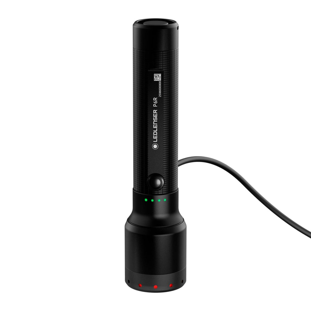 Latarka Ledlenser p6r (czarna, 1200 lm, 6000-7500k)