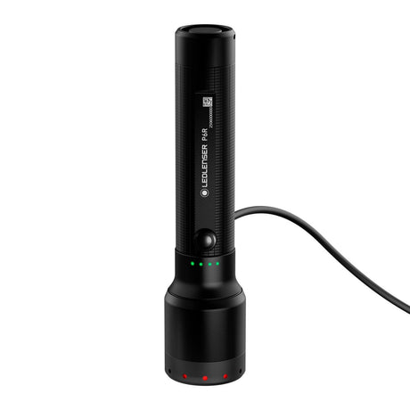Latarka Ledlenser p6r (czarna, 1200 lm, 6000-7500k)