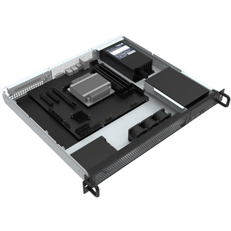 Silverstone RM100 1U do montażu w stojaku, stojaku, obudowie serwerowej