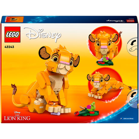 Lego Disney Simba Król Lew jako młode - 43243
