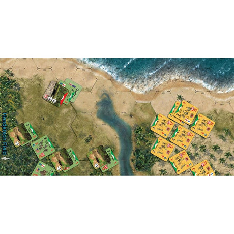 Europejska sieć graczy Konflikt bohaterów: Gra planszowa Guadalcanal the Pacific 1942 (angielski, 2–4 graczy, 60–240 minut, od 13 lat)