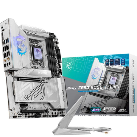 Płyta główna MSI MPG Z890 Edge Ti WiFi Socket 1851 (RAID, 5 GB-LAN, WLAN, BT, dźwięk, ATX)
