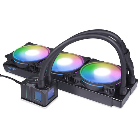 Alphacool Eisbaer Pro HPE Aurora 360 CPU AIO Chłodzenie wodne (czarny, Arbb, 4-pin PWM)