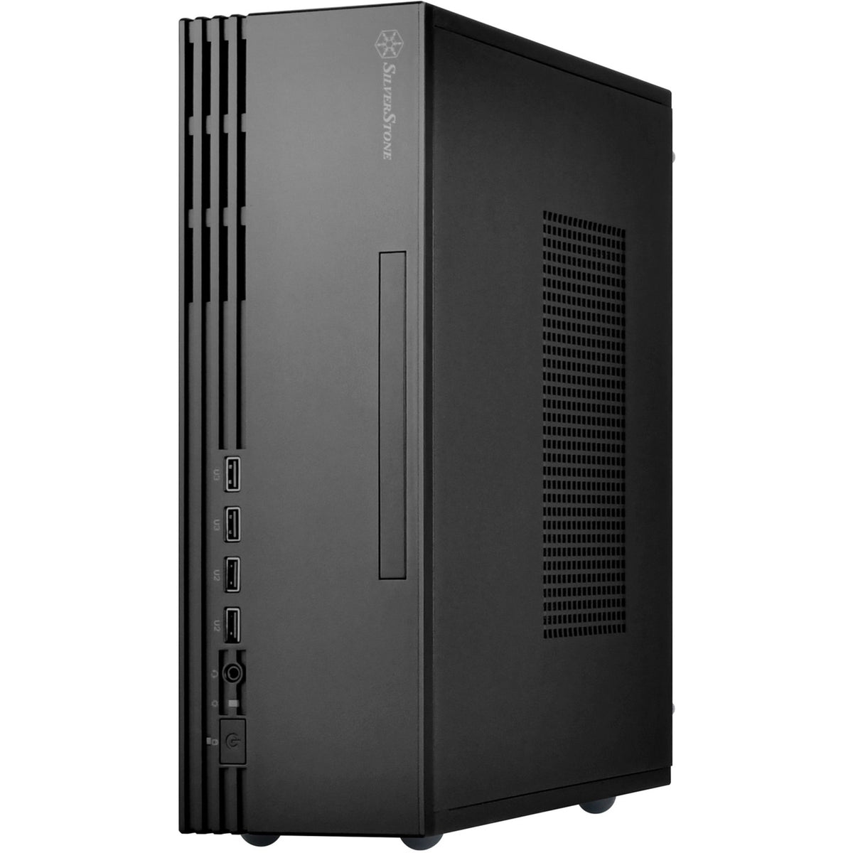Obudowa HTC Silverstone sst-ml11b (czarna | 4x usb-a)
